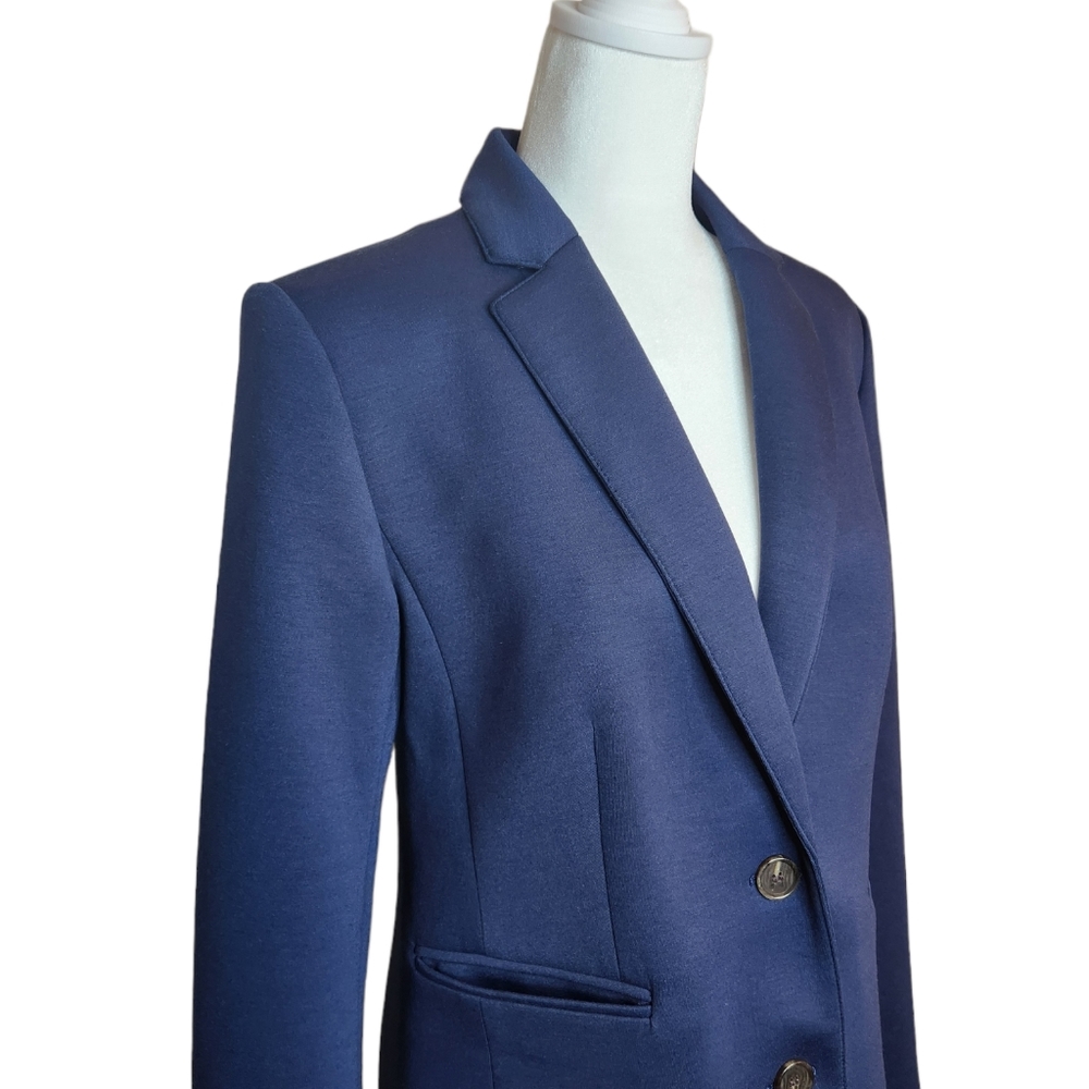 NEW Ann Taylor Navy Blazer Size 2 - Picture 4 of 7